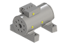 Helical Hydraulic Rotary Actuator - Helac L30-Series | #28443 L30-95-E-FT-360-S1-O-H